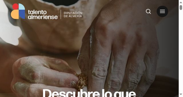 Screenshot of talentoalmeriense.es