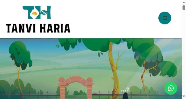 Screenshot of tanviharia.com