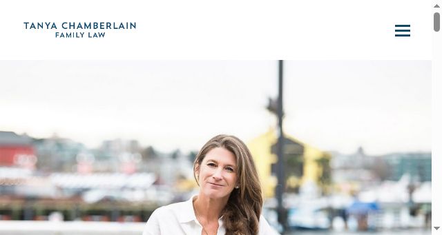 Screenshot of tanyachamberlainfamilylaw.com