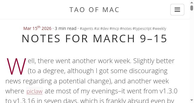 Screenshot of taoofmac.com