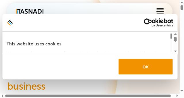 Screenshot of tasnadi.co