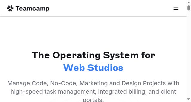 Screenshot of teamcamp.app