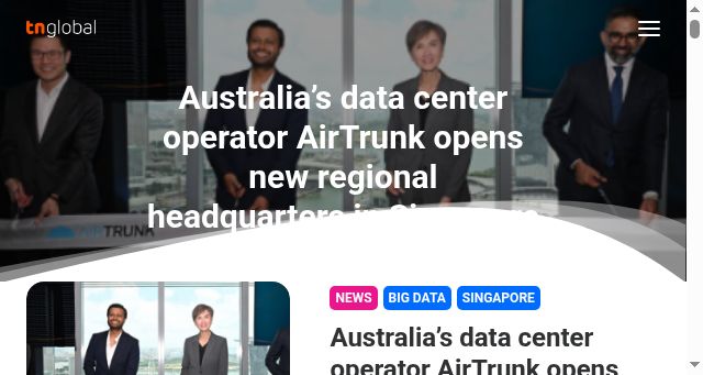 Screenshot of technode.global