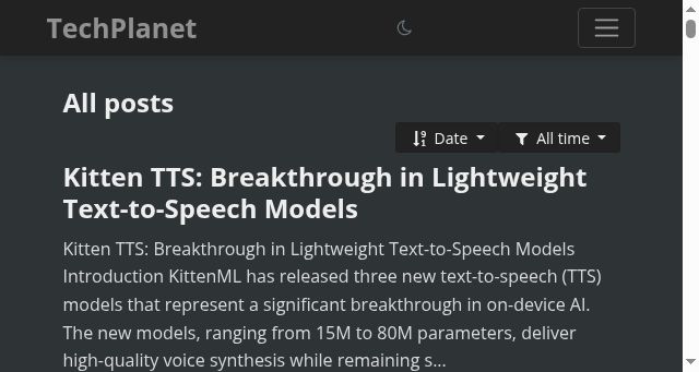 Screenshot of techplanet.today