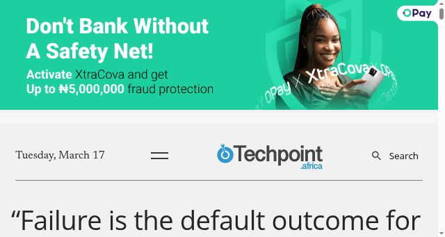 Screenshot of techpoint.africa