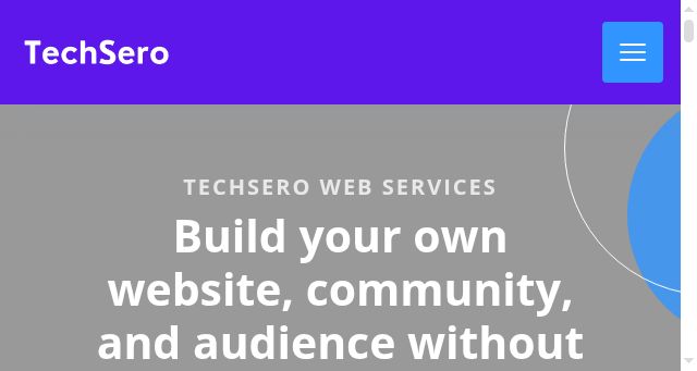 Screenshot of techsero.com