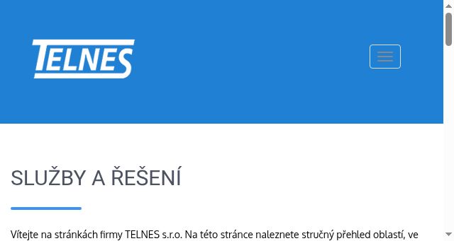 Screenshot of telnes.cz