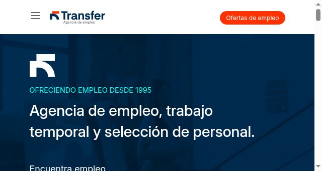 Screenshot of temporaltransfer.es