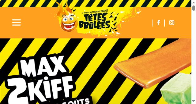 Screenshot of tetes-brulees.fr