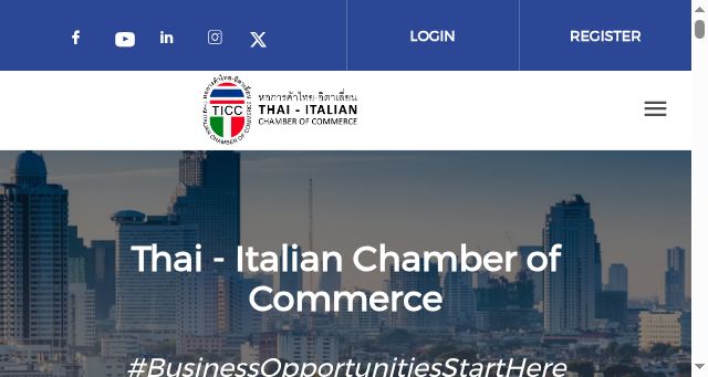 Screenshot of thaitch.org