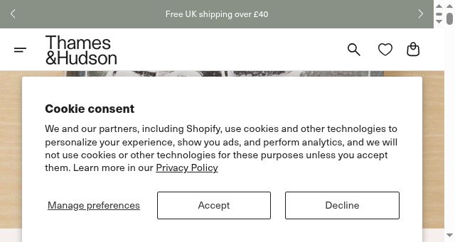 Screenshot of thamesandhudson.com