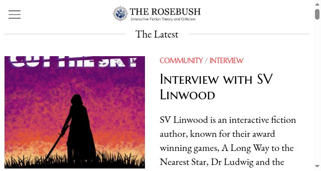 Screenshot of the-rosebush.com