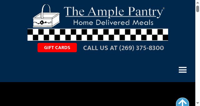 Screenshot of theamplepantry.com