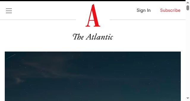 Screenshot of theatlantic.com