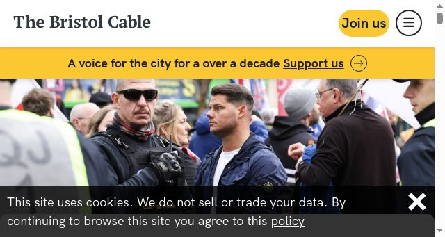 Screenshot of thebristolcable.org