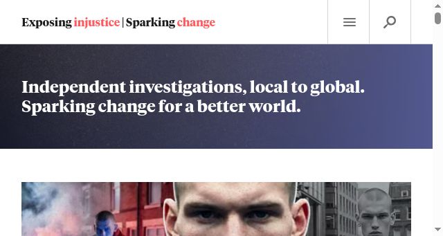 Screenshot of thebureauinvestigates.com