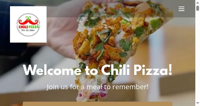 Screenshot of thechilipizza.com