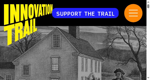 Screenshot of theinnovationtrail.org