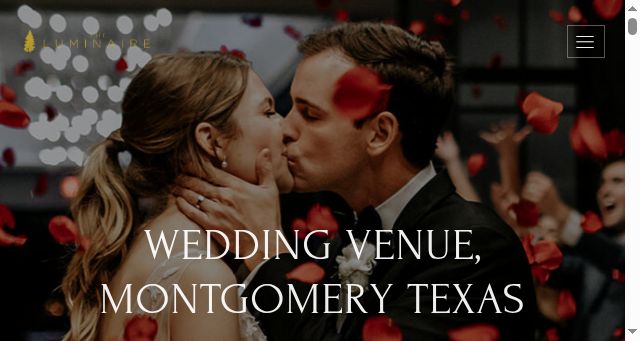 Screenshot of theluminairevenue.com