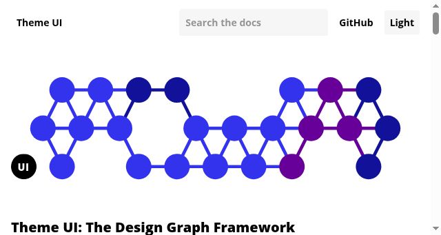 Screenshot of theme-ui.com