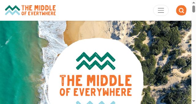 Screenshot of themiddleofeverywhere.com.au
