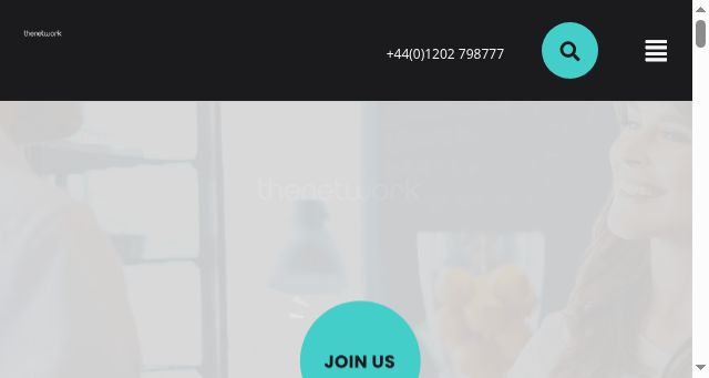 Screenshot of thenetwork.uk