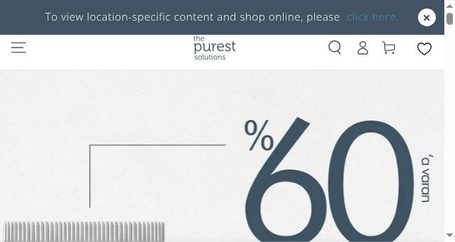 Screenshot of thepurestsolutions.com