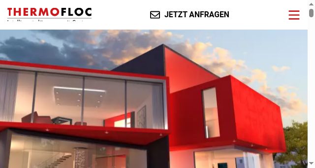 Screenshot of thermofloc.com