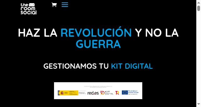 Screenshot of theroomsocial.com