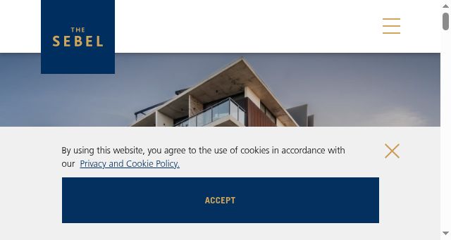 Screenshot of thesebelbrisbanemargatebeach.com.au