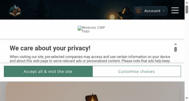 Screenshot of thestoryshack.com