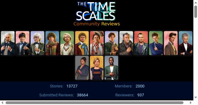 Screenshot of thetimescales.com