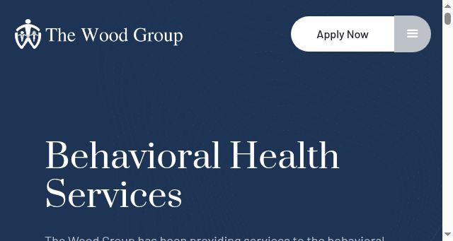 Screenshot of thewoodgroup.us