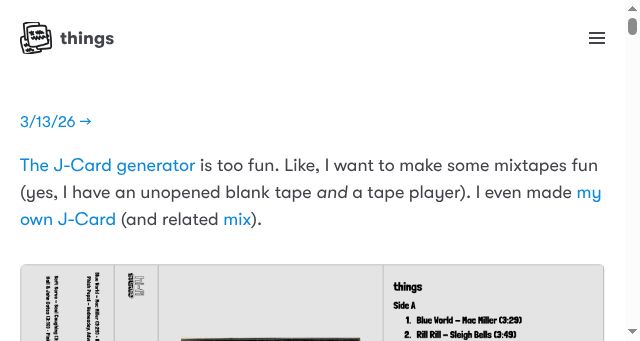 Screenshot of thingstoclick.com