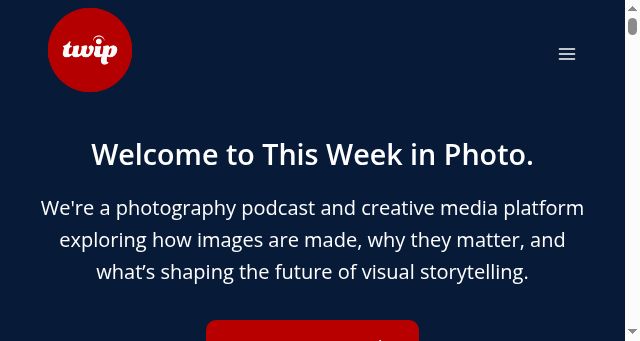 Screenshot of thisweekinphoto.com