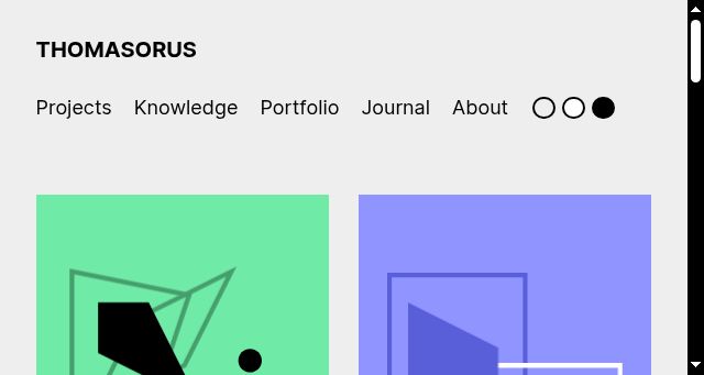 Screenshot of thomasorus.com