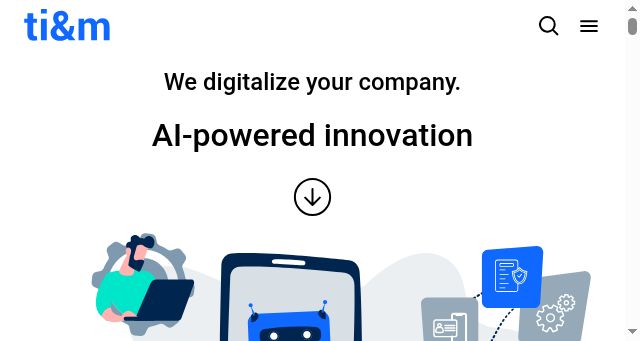 Screenshot of ti8m.com