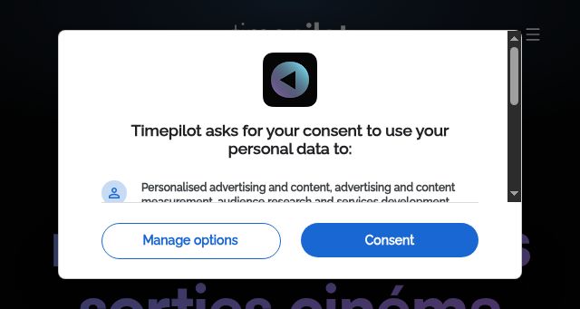 Screenshot of timepilot.co