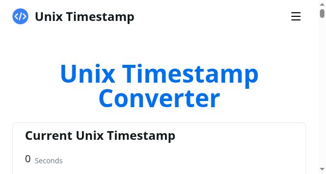 Screenshot of timestamps.top