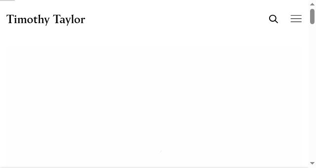 Screenshot of timothytaylor.com