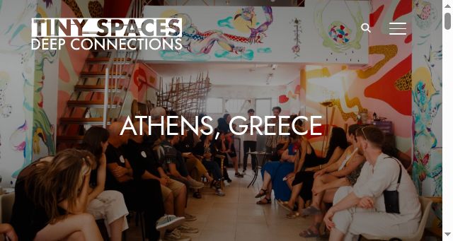 Screenshot of tinyspaces.eu