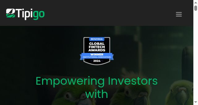 Screenshot of tipigo.com