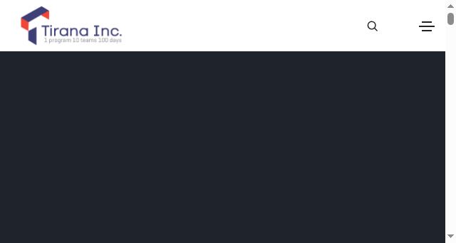 Screenshot of tirana-inc.al