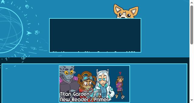 Screenshot of titan.garden