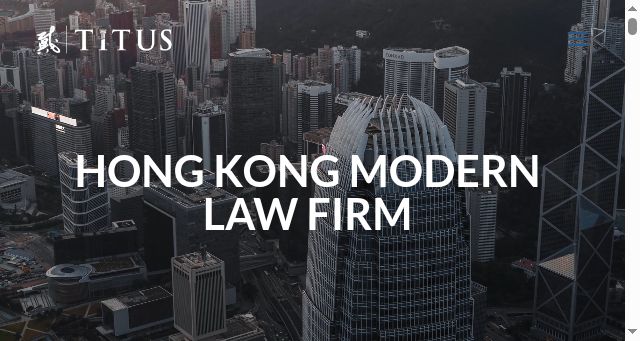 Screenshot of titus.com.hk