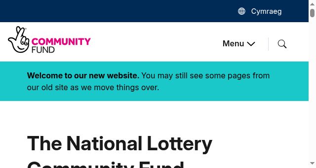 Screenshot of tnlcommunityfund.org.uk