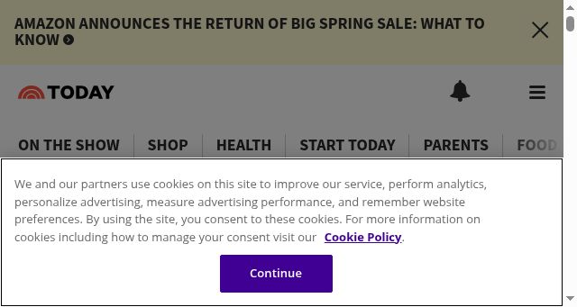 Screenshot of today.com