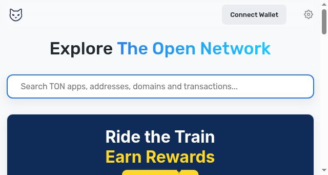 Screenshot of tonscan.org