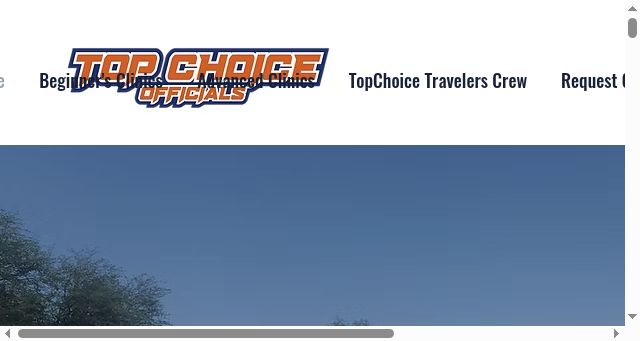 Screenshot of topchoiceofficialsaz.com