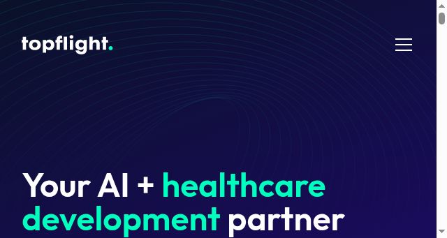 Screenshot of topflightapps.com